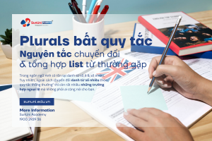 Thumb website SunUni Academy - Danh từ số nhiều bất quy tắc