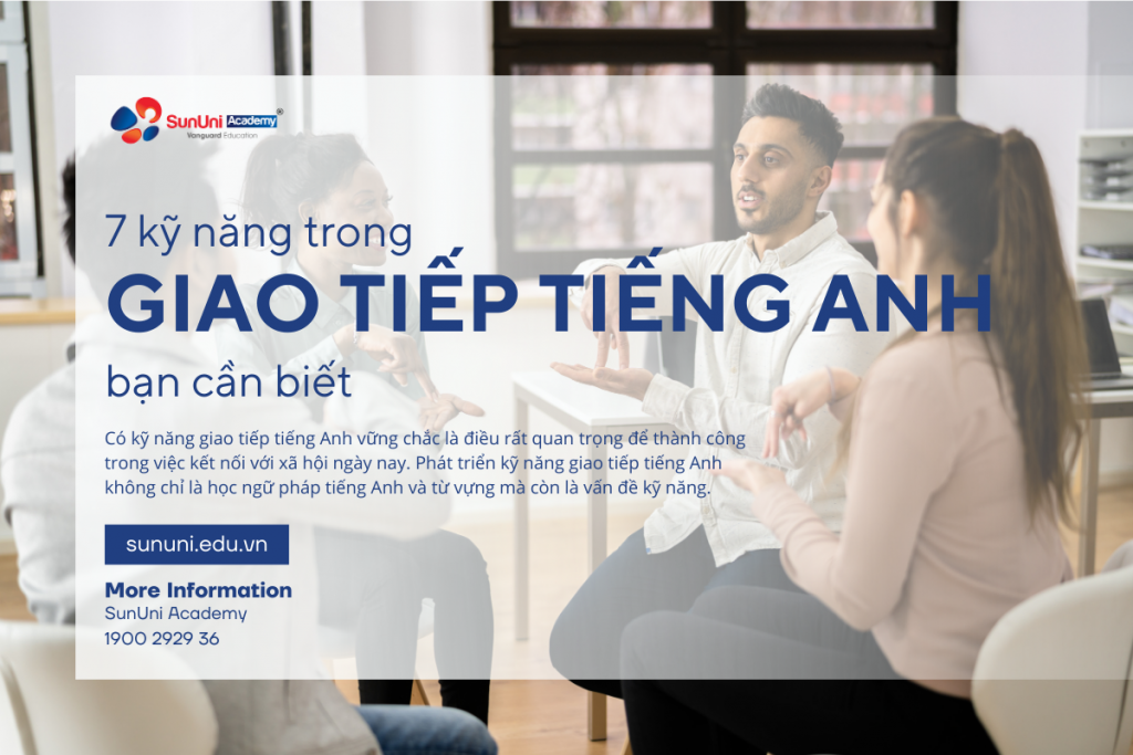 Bảy kỹ năng giao tiếp tiếng Anh cần biết