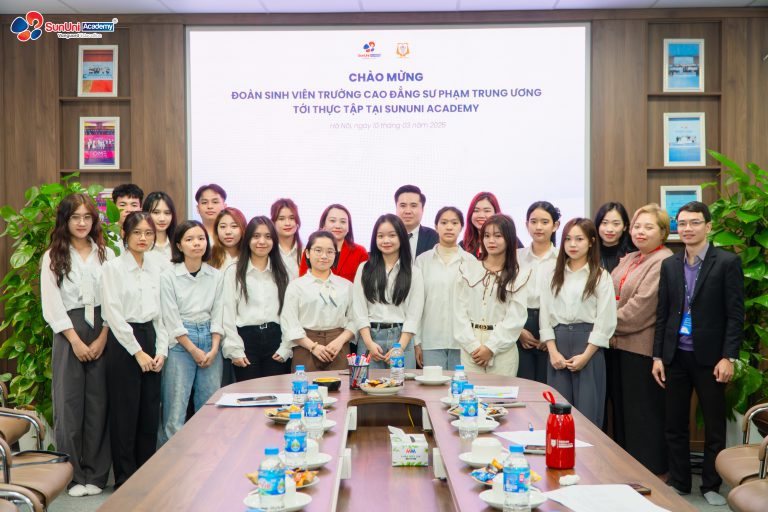 SUNUNI ACADEMY CHÀO ĐÓN ĐOÀN SINH VIÊN THỰC TẬP TRƯỜNG CAO ĐẲNG SƯ PHẠM TRUNG ƯƠNG