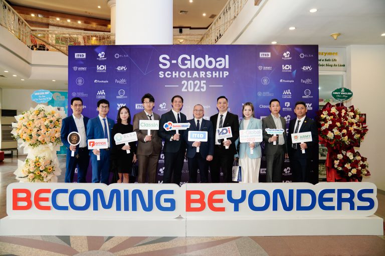 [doanhnhansaigon] S-Global 3 Scholarship 2025 tài trợ khủng 68% học phí cho chương trình IELTS và Giao tiếp trực tuyến