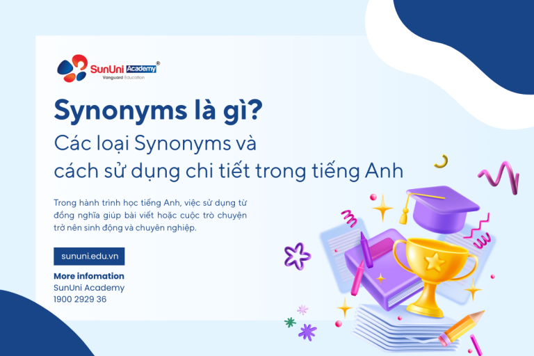 Synonyms là gì? Các loại Synonyms và cách sử dụng chi tiết trong tiếng Anh