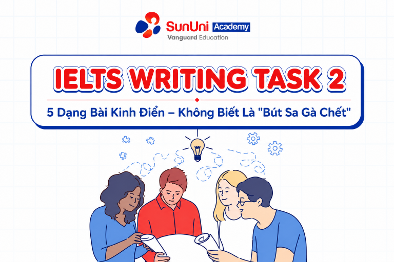 Tránh Lạc Đề Với 5 Dạng IELTS Writing Task 2