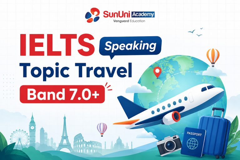 Tổng Hợp Từ Vựng IELTS Speaking Topic Travel Band 7.0+