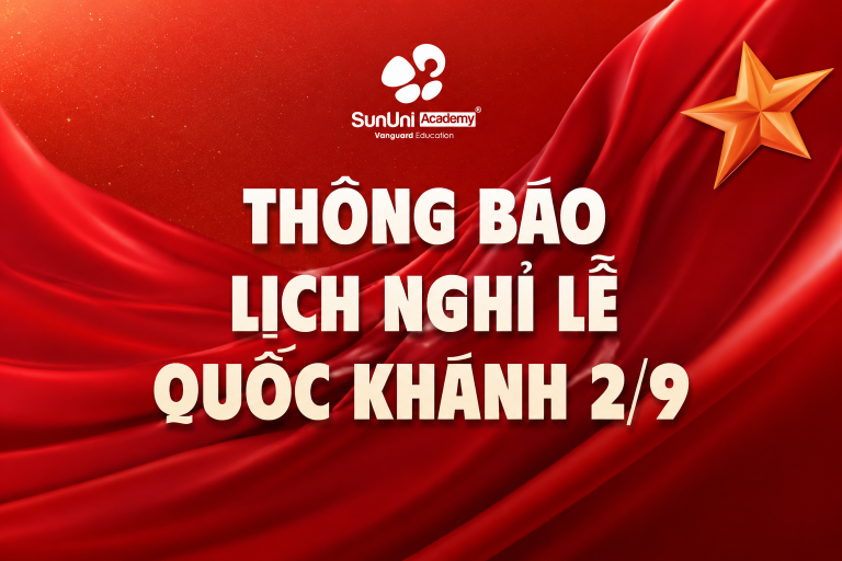 THÔNG BÁO LỊCH NGHỈ LỄ QUỐC KHÁNH 2/9