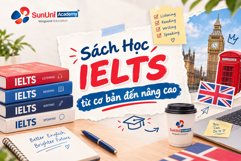 Top 5 sách IELTS từ cơ bản đến nâng cao cho người tự học
