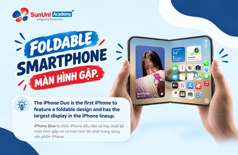 Từ Vựng Tiếng Anh “Đắt Giá” Từ Sự Kiện iPhone 18 Ra Mắt