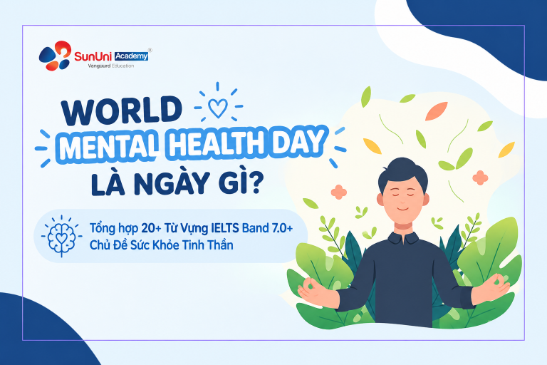 World Mental Health Day Là Ngày Gì? Bộ Từ Vựng IELTS 7.0+