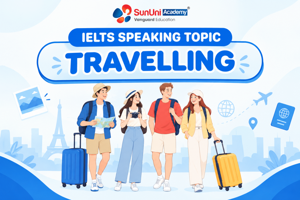 IELTS Speaking Topic Travelling: Từ Vựng & Bài Mẫu Ăn Điểm