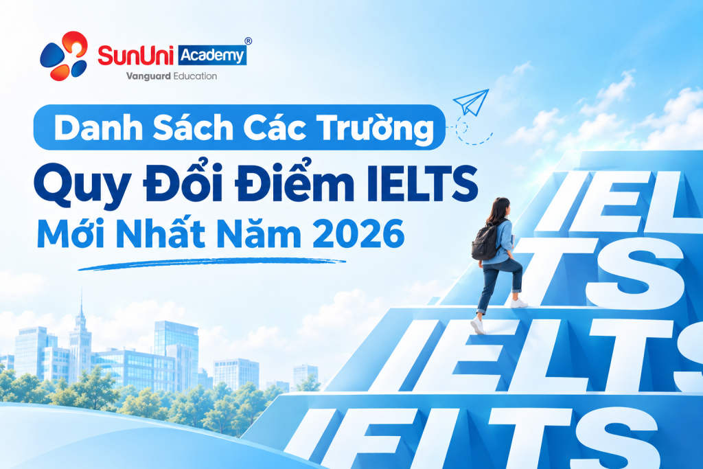 Danh Sách Các Trường Quy Đổi Điểm IELTS Mới Nhất Năm 2026