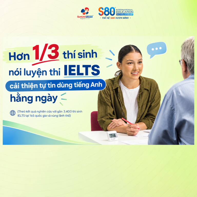Hơn 1/3 Thí Sinh Nói Luyện Thi IELTS Cải Thiện Tự Tin Dùng Tiếng Anh Hằng Ngày