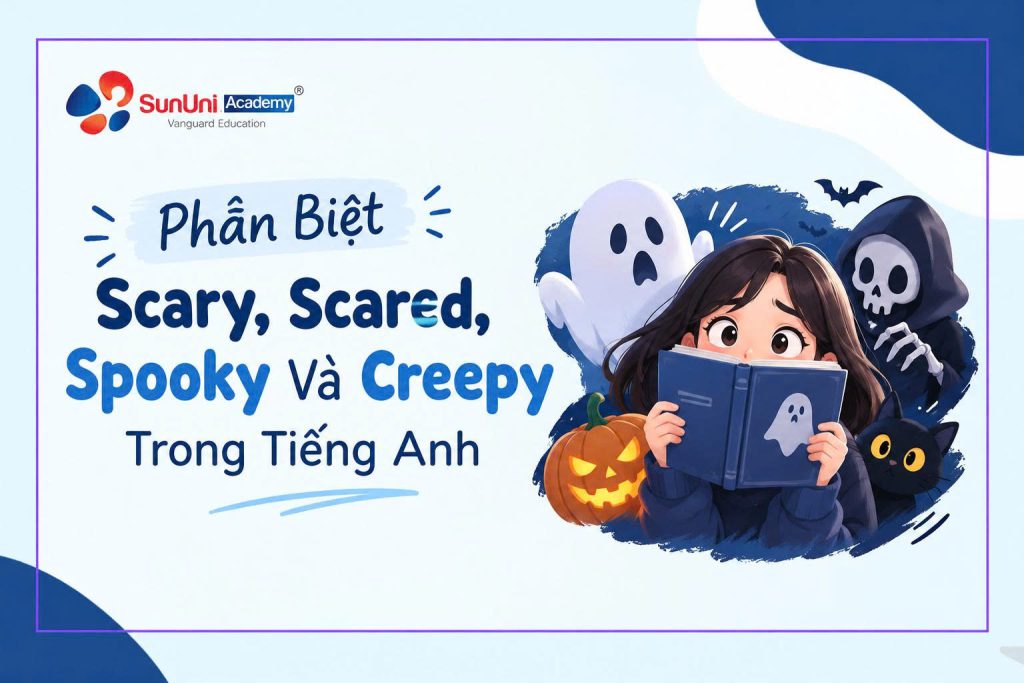 Phân Biệt Scary, Scared, Spooky Và Creepy Trong Tiếng Anh